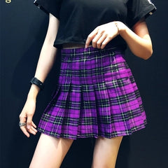 Ulzzang high waist pleated skirt  KF24105