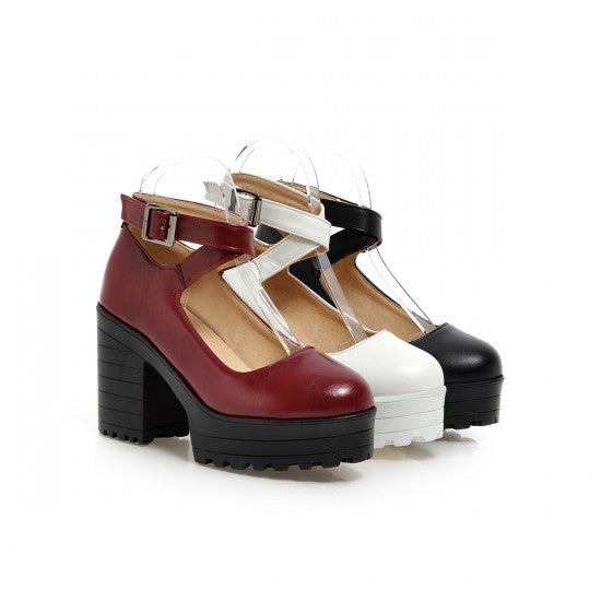 Lolita high heel shoes  KF2247