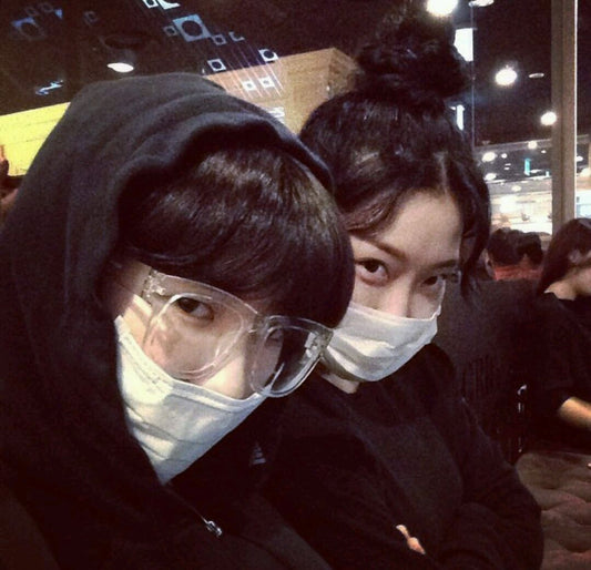 Ulzzang transparent glasses KF9186
