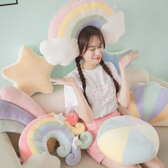 Rainbow pillow KF25051