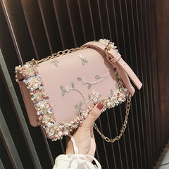 Fashion Flower Crossbody Bag Shoulder Bag KF30266