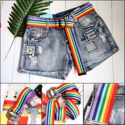 Rainbow candy belt KF2378