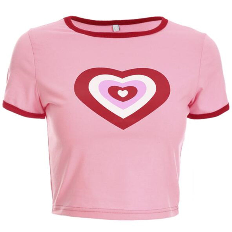 Pink love t-shirt KF90192