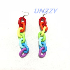 Rainbow Stud Earrings KF90554