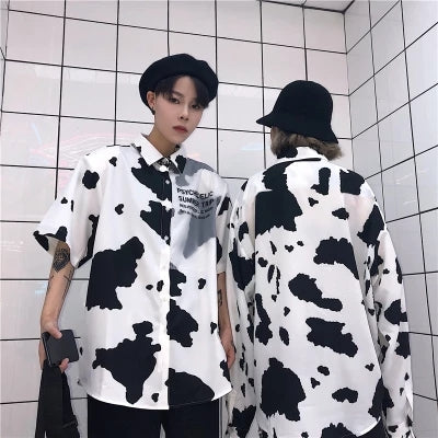 Matching milk shirt KF80027