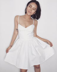 Beach skirt Sling dress KF2232