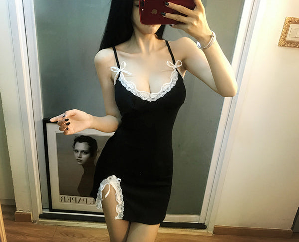 Sexy lacet Short skirts KF80045