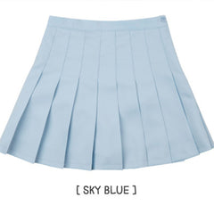 High waist pleated skirt KF50047