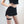 Punk high waist shorts  KF81013