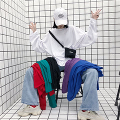 Harajuku casual long sleeve  sweatershirt  KF7008