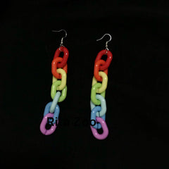 Rainbow Stud Earrings KF90554
