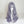 Grey and purple long curly wig KF82039