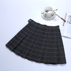 Pleated high waist skirt KF24059