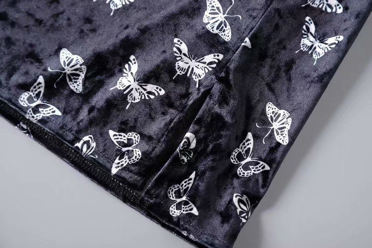 Dark Butterfly Skirt KF9538