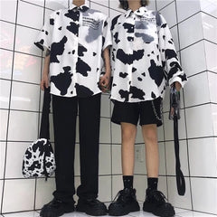 Matching milk shirt KF80027