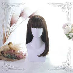 Medium Length Straight Wig KF81514