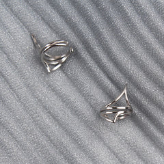 Angel Wing Ear Clip Earrings KF30359