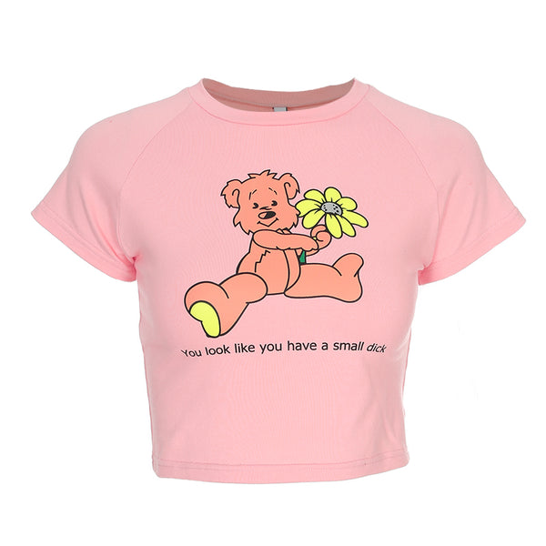 Chic pink T-shirt KF90472