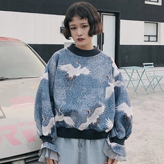 Harajuku Flamingo Sweater KF24033