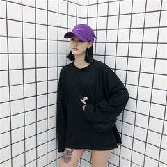 Harajuku casual long sleeve  sweatershirt  KF7008