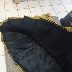Plaid pleated skirt KF9516