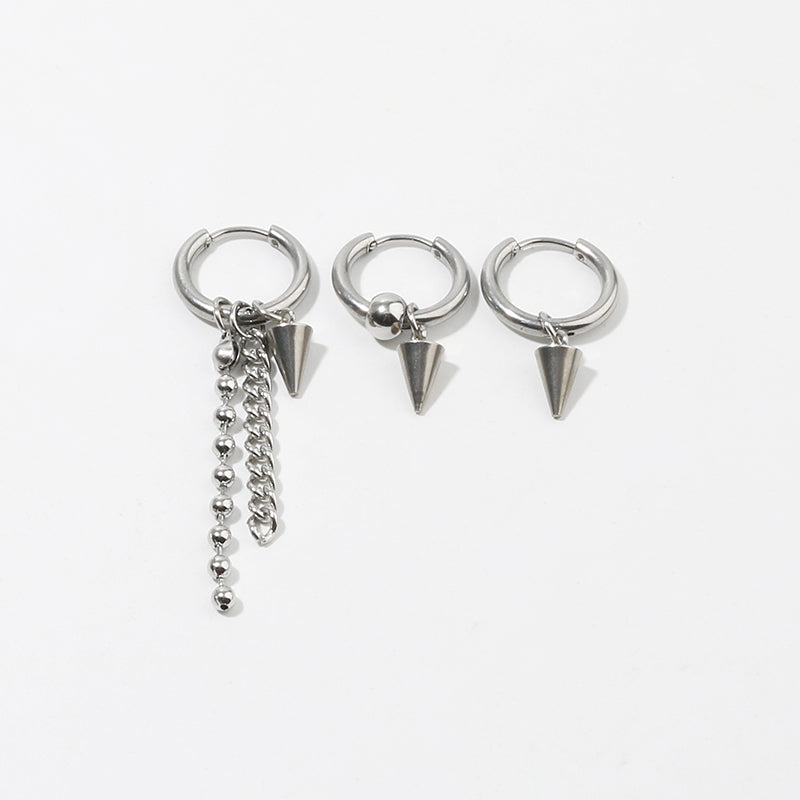 BTS Tip Chain Earrings KF30318