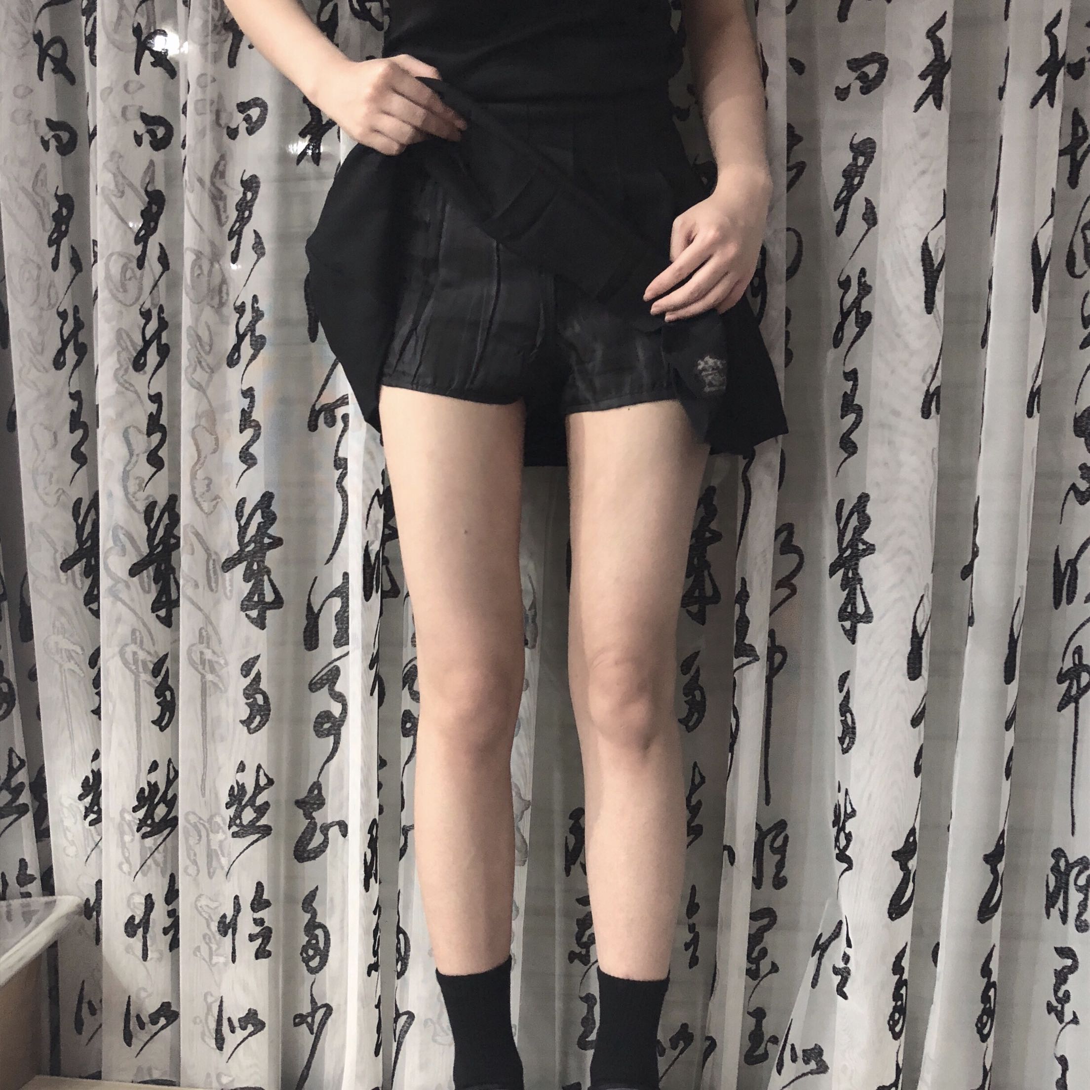 Punk dark skirt KF90181