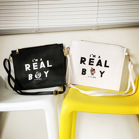 I'm A Real Boy Bag (2 Colors) KF30031