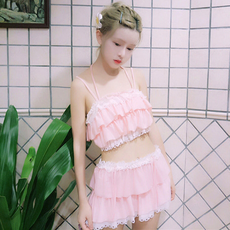 Two-piece swimsuit KF81355