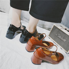 Vintage Harajuku shoes  KF2399