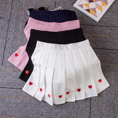 High waist pleated skirt  KF24065
