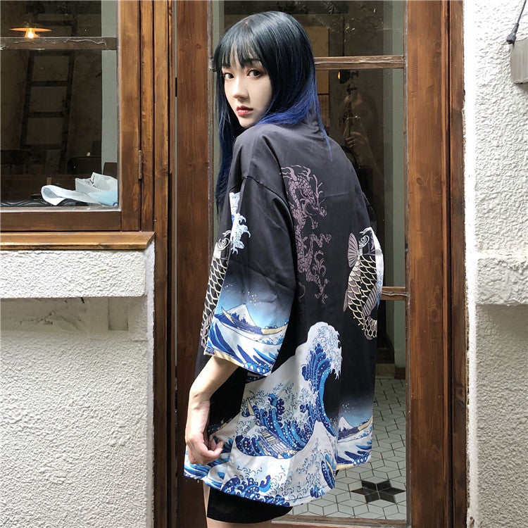Japanese Kimono Sun Protection Clothing KF30369
