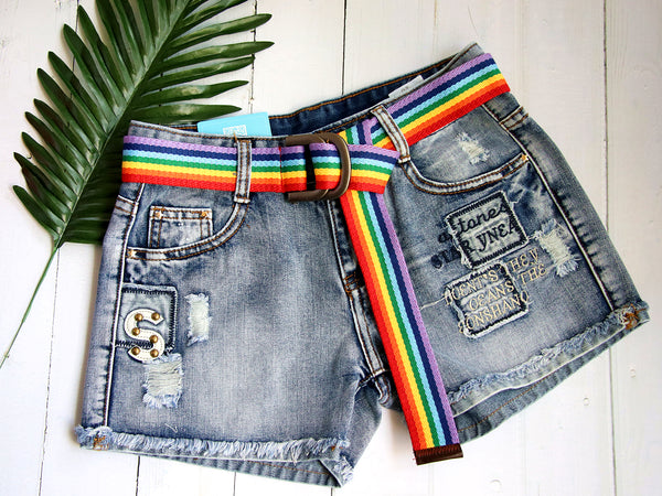 Rainbow candy belt KF2378