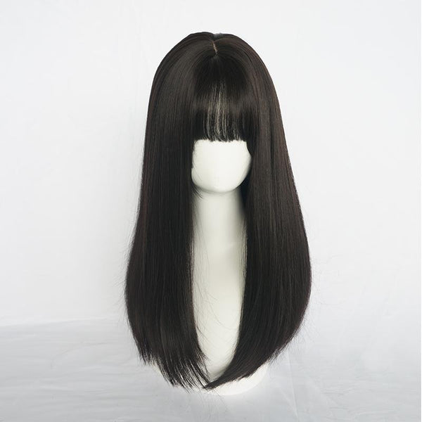 CUTE NATURAL GROOMING ROUND FACE WIG KF40427
