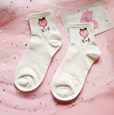 Cute fruit socks (5 pairs)  KF2264