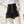 Black high waist shorts  KF2355