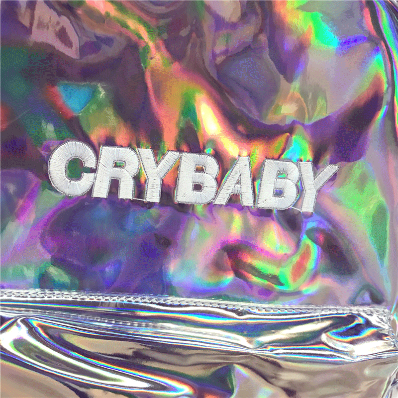 Holographic Crybaby Backpack KF30054