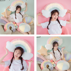 Rainbow pillow KF25051