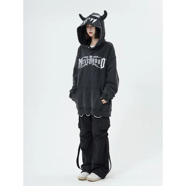 vintage hoodie  KF83032