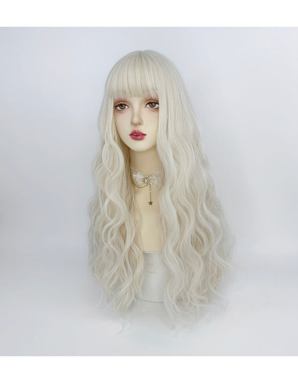 WHITE LOLITA WIG KF83340