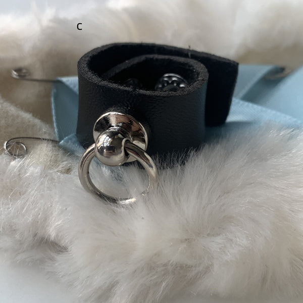 LEATHER RING  KF83476