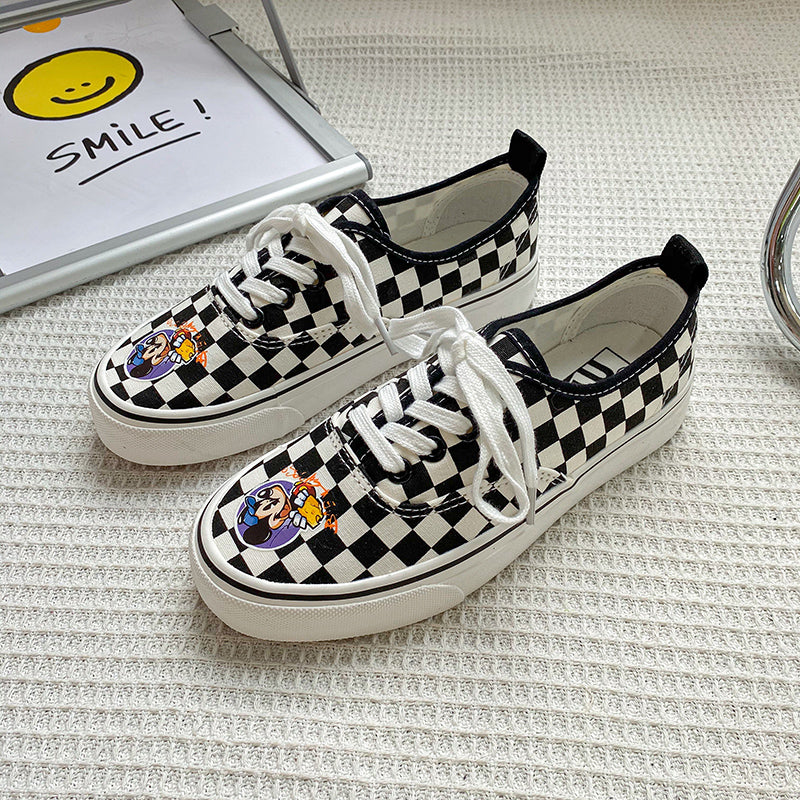 ULZZANG hand-painted canvas shoes  KF82633