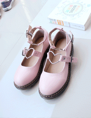 Heart Garter Belt Buckle Shoes KF30020