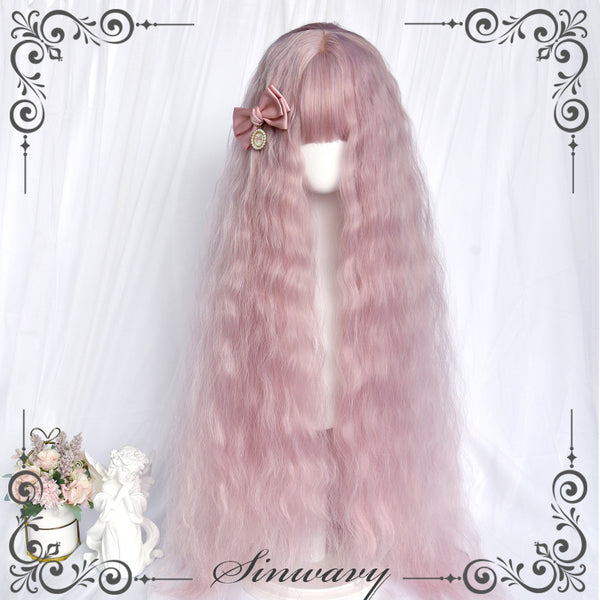 LOLITA PINK  CURLY HAIR  KF83469