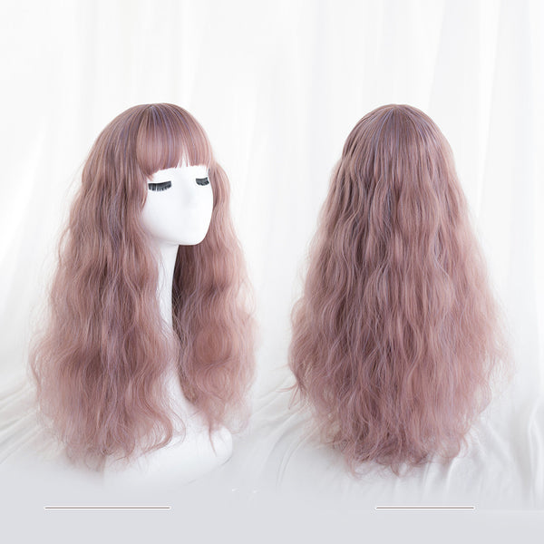Cute long roll wig  KF80054