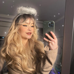 Fashion wave curls wig  KF81150