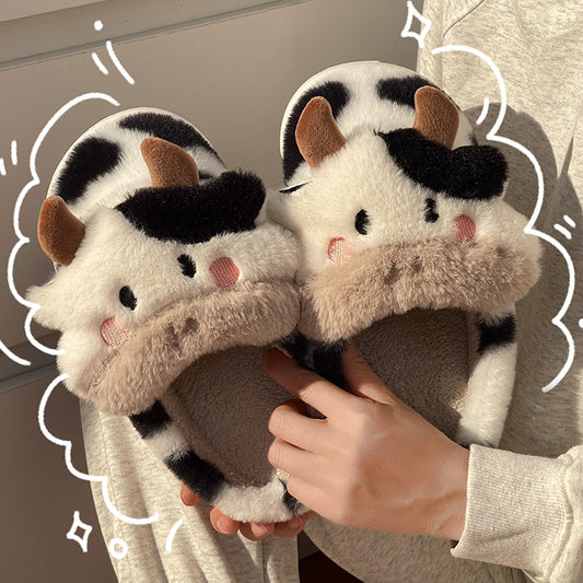 cute cotton slippers  KF83028