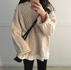 Diamond Knit Sweater