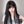 Harajuku Black Silver Wig  KF82326