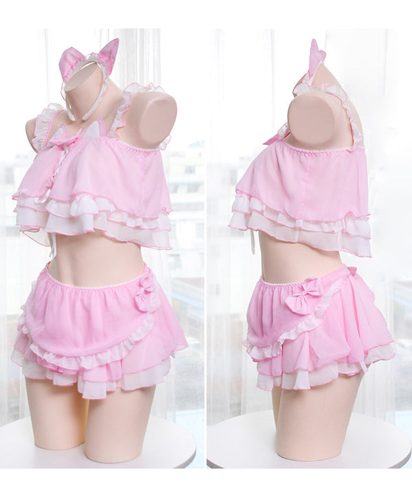 CAT SEXY MAID OUTFIT KF83561